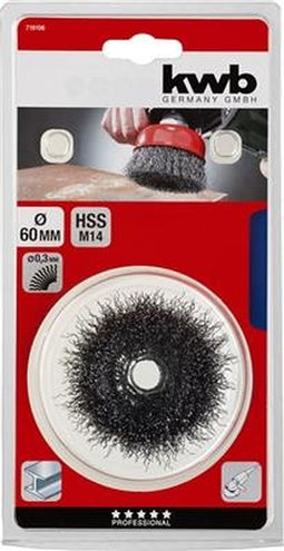 KWB - Komborstel Agresso-Flex 60mmxM14 aansluiting