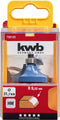 KWB kwartrondprofielfrees 31,7 mm met aanloopkogellager