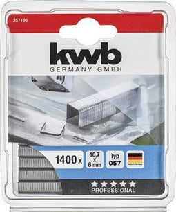 KWB Nieten Hard Type 057C - 6 mm - 1400 Stuks