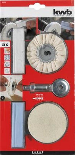 KWB polijstset 5 delig