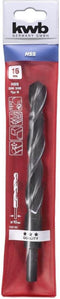 kwb Professionele HSS metaalboor Ø 16 mm - precisiegereedschap met gedraaide schacht, DIN 338 - voor staal, grijs gietijzer en non-ferrometalen