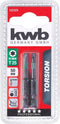 KWB schroefbit T 25 - Torx 25 - Torsion - Lengte 50 mm - 1/4