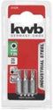 KWB - Schroefbits Torx 25mm - 3 stuks - Torx 40