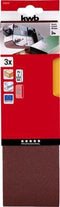 KWB schuurband 75 x 533 mm - Korrel 150 - 912515 - 3 stuks