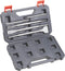 kwb SDS-Plus beitelset voor boorhamer, 5-delige steen- en betonbeitelset in kunststof koffer