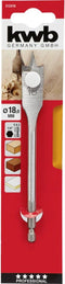 KWB - Speedboor - Lepelboor - met voorsnij punten - 18mm Profi