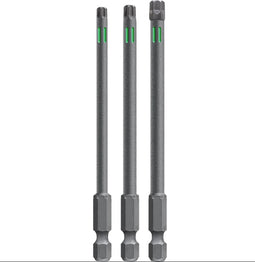 KWB torsie bitset - TT10, TT15 en TT20 - Lengte 150 mm - Hoge torsieweerstand - 123343