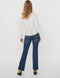 VERO MODA VMNORA - Blouse - Lange mouwen - Band kraag - Maat XS