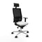 Bureaustoel met hoofdsteun Piqueras y Crespo 1D086N1 Wit
