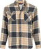 Life Line Jervis Padded Flannel Shirt Heren Beige Maat 3xl