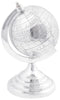 vidaXL - Globe - Sculptuur - Zilver - 16,5x14x26 - cm - Aluminium