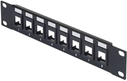 Renkforce RF-3521390 - Patchboxvoorpaneel 10 inch - 8 Keystone-modules - Zwart