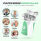 Vulpes Goods® HealthCare - Ultrasone Vernevelaar - Draagbaar Inhalatieapparaat - Incl. 3 mondstukken & luxe reistas