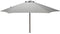 Pro Garden Tuinparasol Menorca - D230 cm - grijs - zonwering - parasol - met hoes
