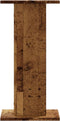 vidaXL - Speakerstandaards - 2 - st - 30x30x60 - cm - bewerkt - hout - oud - houtkleurig
