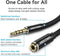 Vention BHCBG audio kabel 1,5 m 3.5mm TRRS Zwart