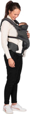 Dooky Draagzak Baby - Urban Comfort - Ergonomische M-positie - Grijs