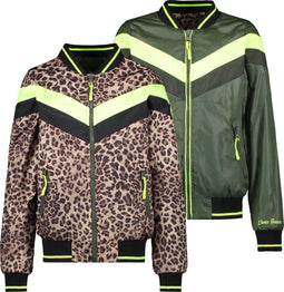 Cars Jeans Loali - Meisjes Jas - Omkeerbaar - Maat 116