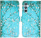 iMoshion Hoesje Geschikt voor Samsung Galaxy A34 (5G) Hoesje Met Pasjeshouder - iMoshion Design Softcase Bookcase - Wit / Blossom