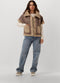 NUKUS Athena Gilet - Blazer zonder mouwen - Taupe - Maat S