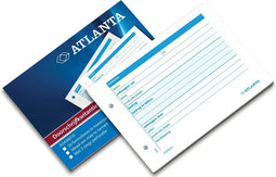 Kwitantieblok Atlanta A6 50x2vel | 5 stuks
