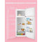 Comfee RCT284WH2A - Koelvriescombinatie - 204 liter - 143 cm hoog - Wit