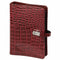Kalpa 1111-08 Navulbare Personal Ringband Agenda Croco Mulberry 1 week per 2 paginas 2025-2026-2027