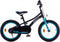 AMIGO Flip Jongensfiets 18 Inch - Kinderfiets voor 5 tot 7 Jaar - 105-120 cm - Zwart/Blauw