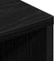 vidaXL - TV-kast - Zwart - Eiken - 150x30x44,5 - cm - Engineered - Wood