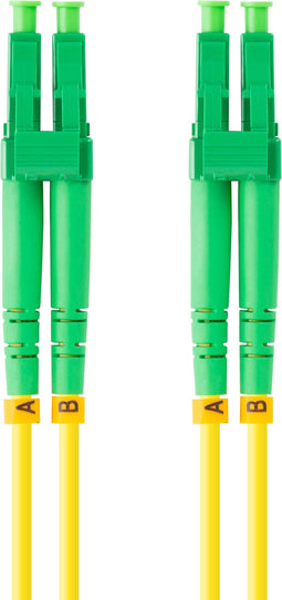 Lanberg FO-LALU-SD11-0020-YE - Glasvezelkabel - LC naar LC - 200 cm - Geel