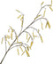 Silk-ka Zijden Bloem-Kunstbloem Hazelaar Tak Geel 129 cm