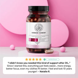 New Hormone Harmony PLUS+ - Hormoonondersteuning - 72 plantaardige capsules