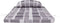 vidaXL - Stoelkussens - 2 - st - Adirondack - ruitpatroon - oxford - stof - grijs