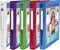 Presentatieringband Oxford Polyvision A4 4-rings 20mm assorti - 18 stuks