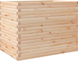 vidaXL - Plantenbak - 90x60x68,5 - cm - massief - grenenhout