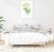 vidaXL - Nachtkastjes - 2 - st - 40x39x40 - cm - wit