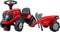 Falk Baby Case IH Ride-On - Jongens - Rood - Tractor