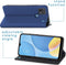 iMoshion Hoesje Geschikt voor Oppo A15 Hoesje Met Pasjeshouder - iMoshion Slim Folio Bookcase - Donkerblauw