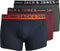 Jack & Jones Jaclichfield - Heren Onderbroek - 3-Pack - Burgundy (3 stuks)