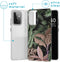 iMoshion Hoesje Geschikt voor Samsung Galaxy A72 Hoesje Siliconen - iMoshion Design hoesje - Groen / Roze / Dark Jungle