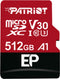 Patriot EP V30 A1 - microSDXC 1TB - UHS Klasse 3 - V30 - Zwart/Rood