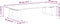 vidaXL - Monitorstandaard - 40x20x8 - cm - gehard - glas - en - metaal - wit