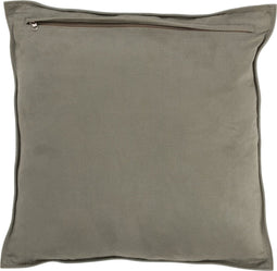 J-Line kussen Vierkant - leder - groen