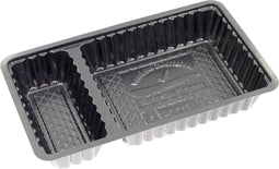 bakje PS A20+1 205x122x36mm zwart 250 stuks