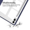 imoshion Tablet Hoes - Geschikt voor Samsung Galaxy Tab S9 11.0 inch Plus / Galaxy Tab S9 11.0 inch FE Plus / Galaxy Tab S10 Plus - Trifold Hardcase Bookcase - Donkerblauw