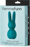 Stubby 2 Massager mini G-spot vibrator + bunny massager Turqouise