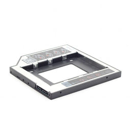 Gembird MF-95-02 - Slim mounting frame - Voor 2,5'' HDD/SSD naar 5,25'' bay (12 mm)