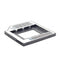 Gembird MF-95-02 - Slim mounting frame - Voor 2,5'' HDD/SSD naar 5,25'' bay (12 mm)