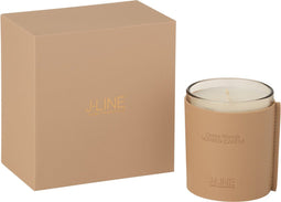 J-Line geurkaars - leder - bruin - 40U