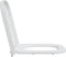 vidaXL - Snelle - Afneembare - Toiletbril - met - Zachte - Sluiting - Duroplast - Wit